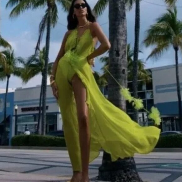 For Love And Lemons Dresses & Skirts - NWT For Love and lemons Lina Maxi dress size XL - Green